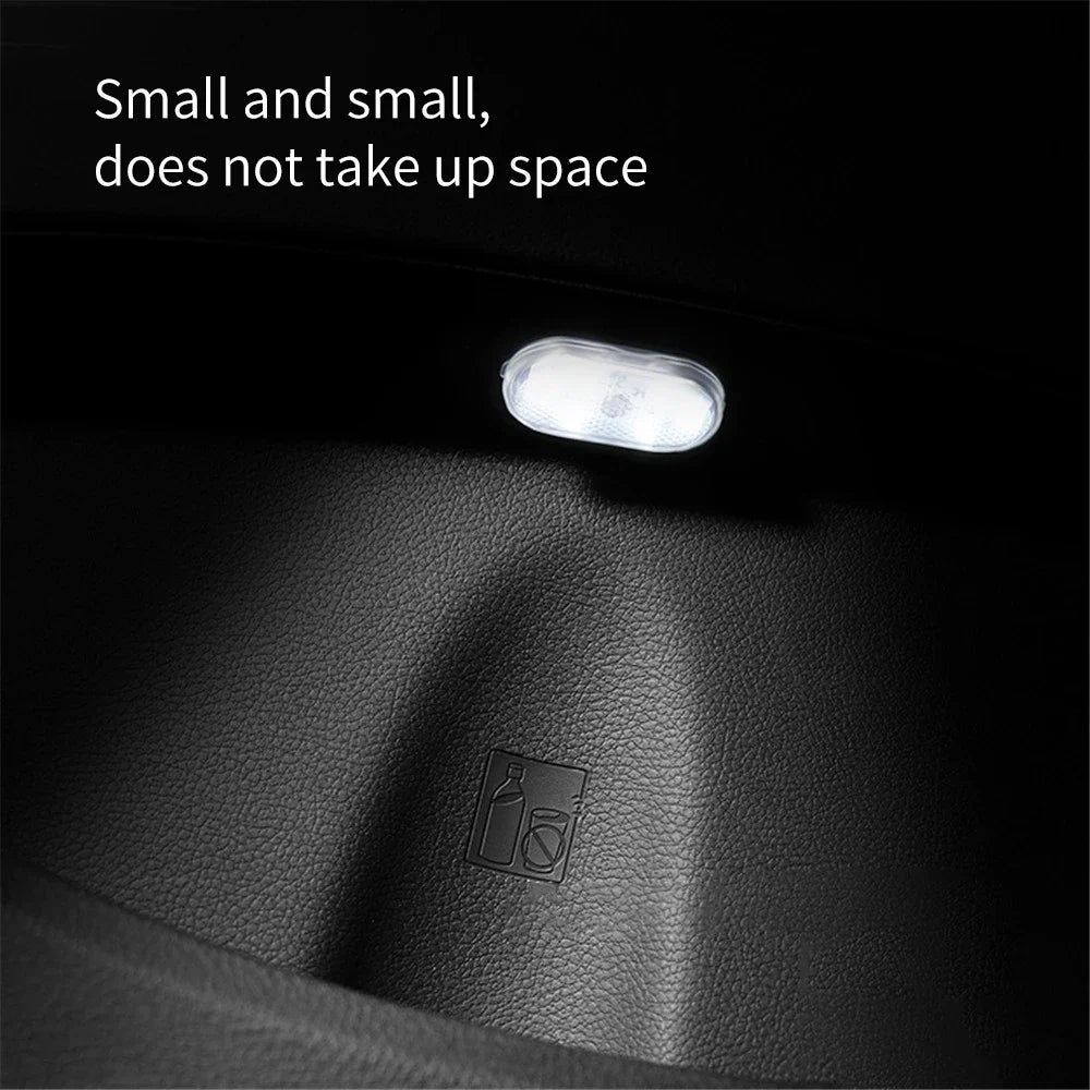 Touch Light Hand Car Roof Magic stickers Lamp Indoor Car Lighting Night Reading Light Reading Lamp Car Interior Lights