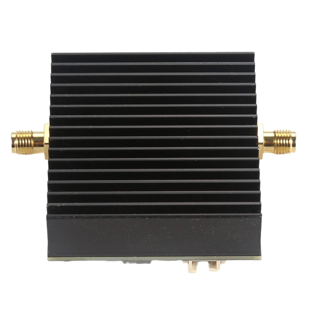 0.5-800MHz RF Power Amplifier HF VHF UHF RF Transmitter power amplifier DC15-30V 15W 40dB Gain For Ham Radio RF Amplifier Module