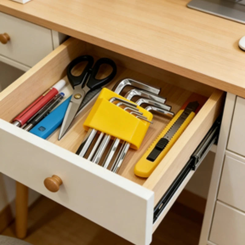 Hex Key Wrench Storage Holder, Plastic Allen Wrench Organizer Rack for Pegboard Drawer Garage Home Hand Job Tools Storage