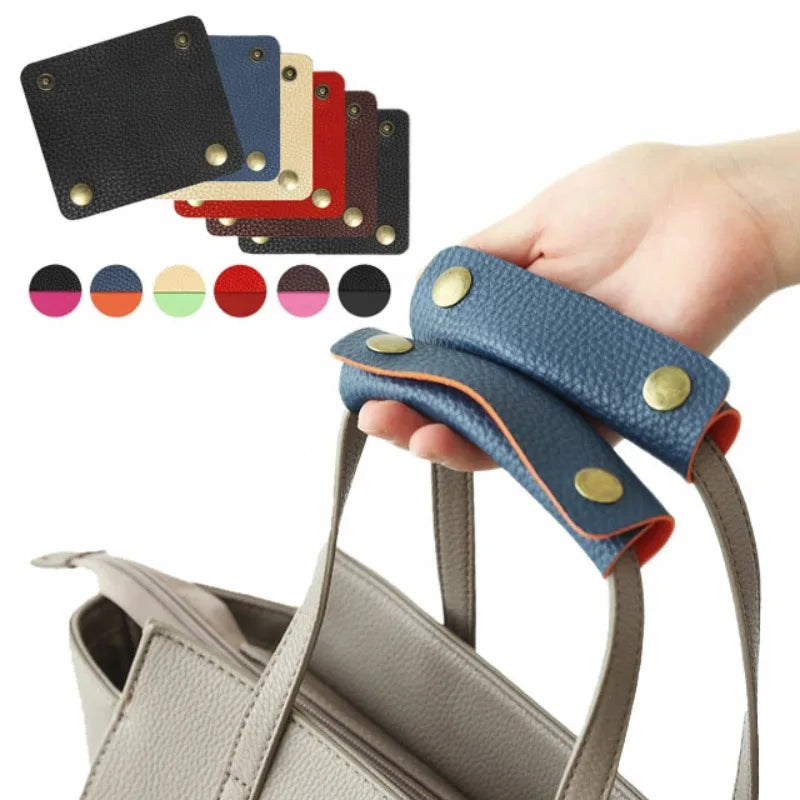 Luggage handle protection leather case Anti-slip shoulder strap leather pad Travel bag trolley leather case bag strap cover