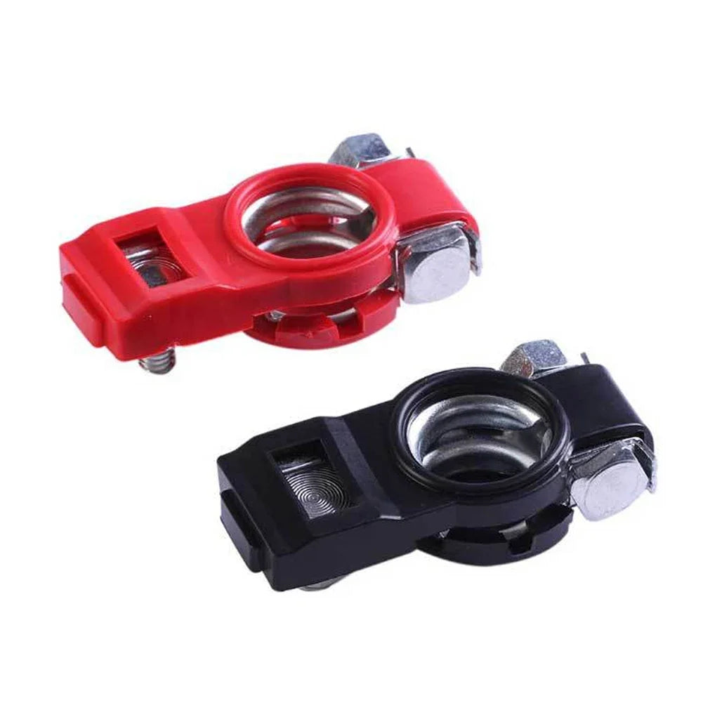 2PCS Car Auto Quick Release Battery Terminal Connector Clamps Iron Clamps  Caravan Truck Clips For Car