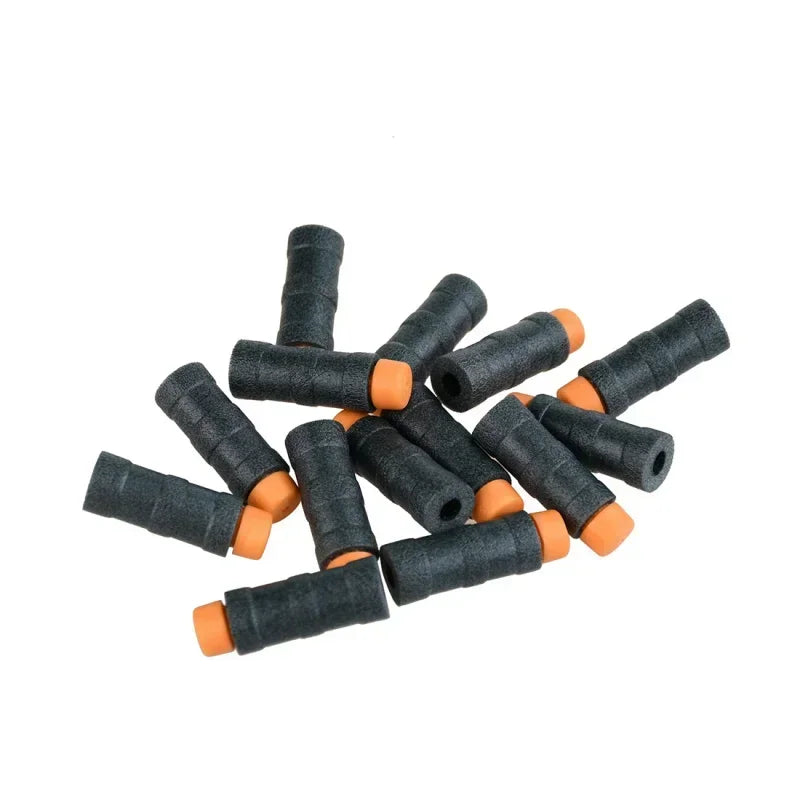 200PCS Worker 3-Ring Bamboo-Shaped Darts For Emitter Soft Bullet Toy Gun Accessories Foam Darts Bullets Kids Outdoor Toys