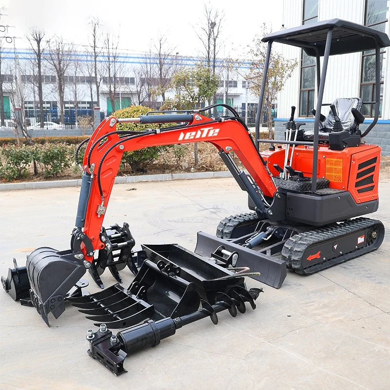 Mini Excavator 1.8 Ton Farm Excavator Mini Crawler Digger EPA Home Use Customized Small Excavator for Sale