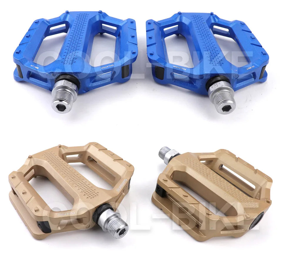 Shimano PD EF102 EF202 EF205 Pedals PD-EF202 Are Platform Pedals for MTB, Trekking and City Use That Have an Aluminum Body With