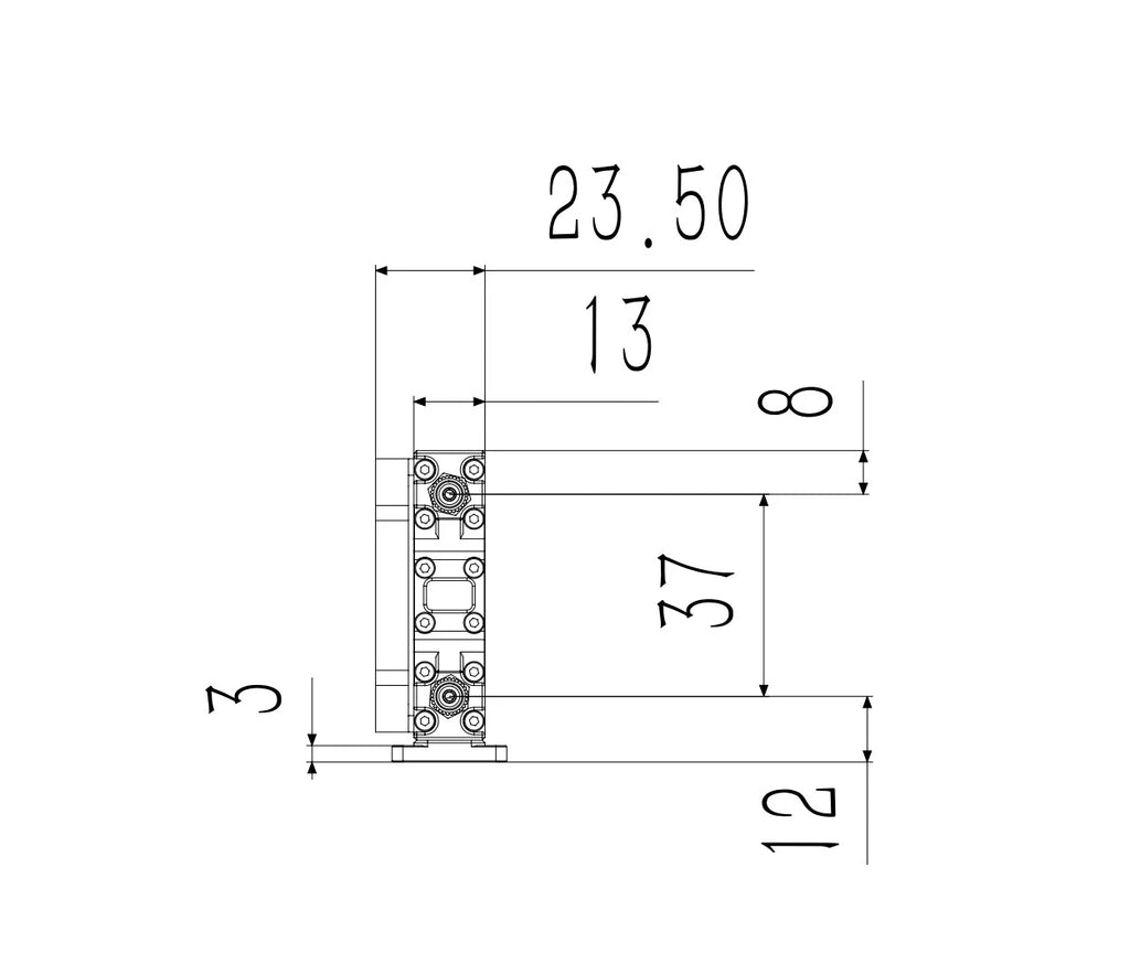 RC Hydraulic Model Radiator Hydraulic System Cooling Hydraulic Engineering Vehicle Applicable