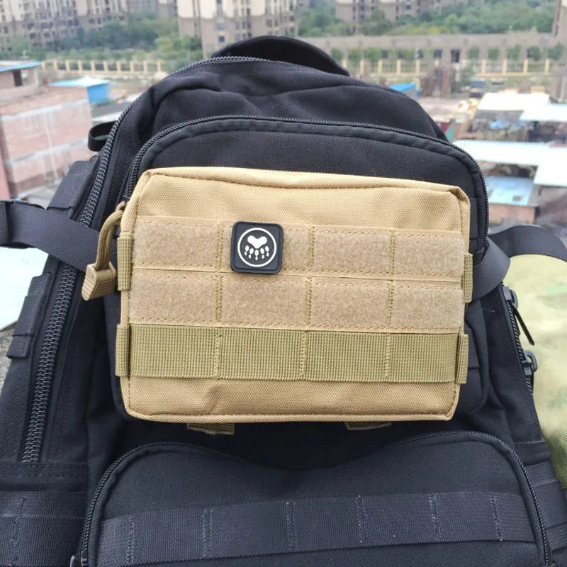 Molle Utility EDC Waist Bag Tactical Pouch Sports Fanny Bag Belt Pouch Outdoor Sports Hunting Bag