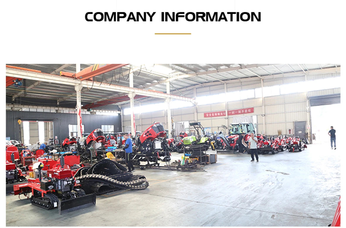 Discount Price Mini 25hp 35hp Diesel Power Tiller Cultivators Agricultural Farming Machine Crawler Tractor