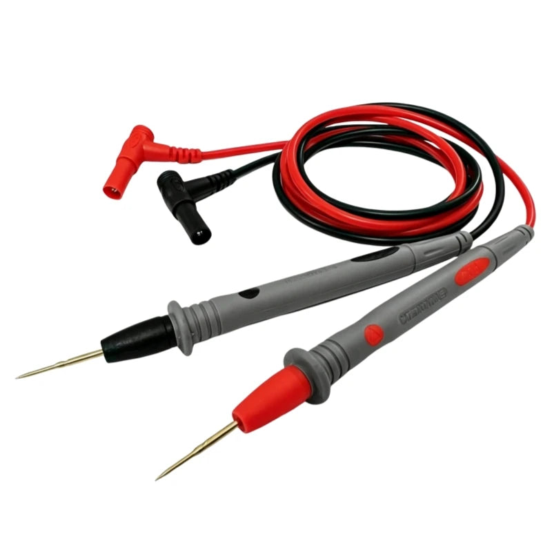 20A 1000V Universal Multimeter Test Leads, Ultra-sharp Tips PVC/Silicone Wire Probes for Electrical Testing