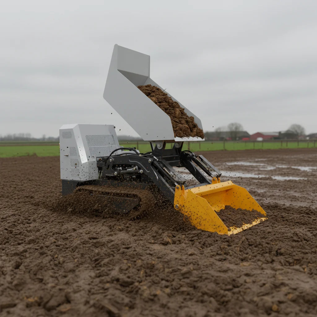 Hydraulic Crawler Dumper Industrial Mini Dumper Crawler Carrier Small Track Dumper for Building Engineering