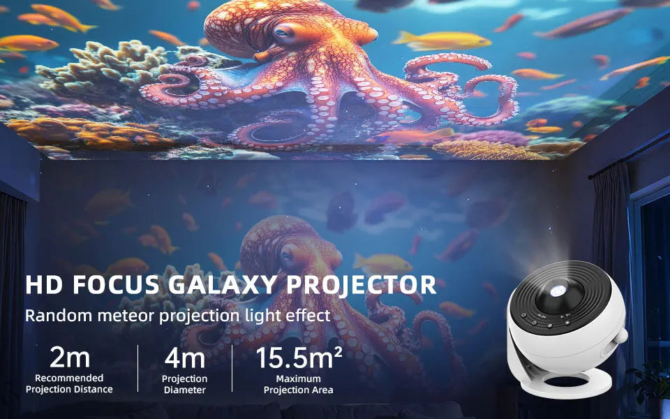 25 in 1 Bedroom Galaxy Projector Pro Home Planetarium Projector Pro Lamp 4K HD Star Projector Pro For Kids Adult Room Decoration