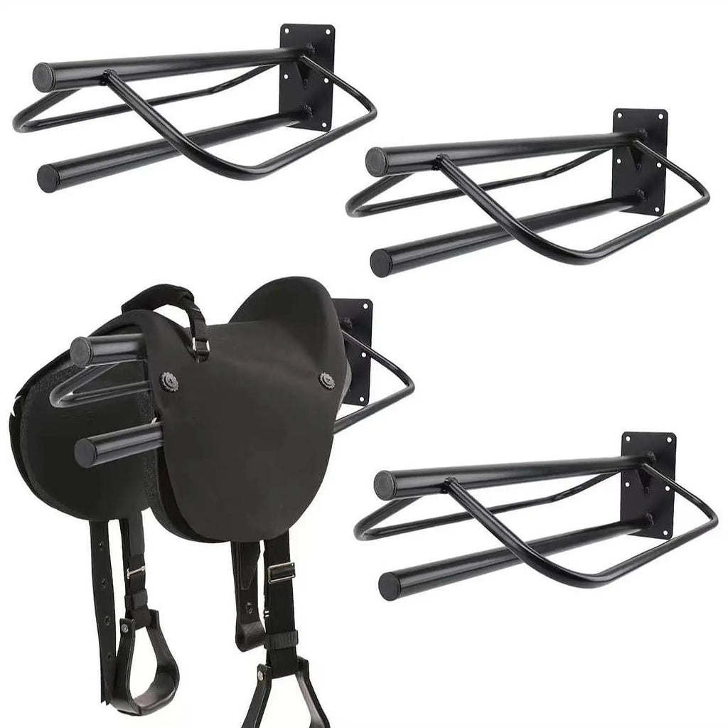 Horse Saddle Rack Saddle Storage Rack Saddle Stand Display Holder Holds Tack,