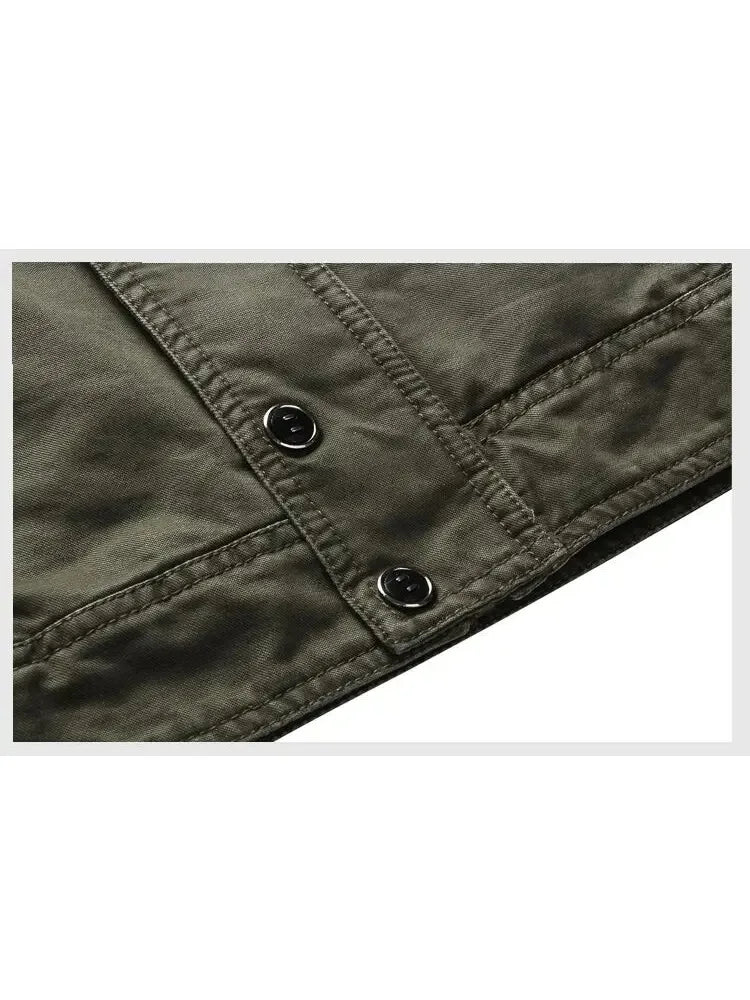 New Casual Climbing Pilots Jacket Men Plus Size 6XL Jaqueta Masculina Working Clothes Spring Autumn Cargo Mens Jackets Coat
