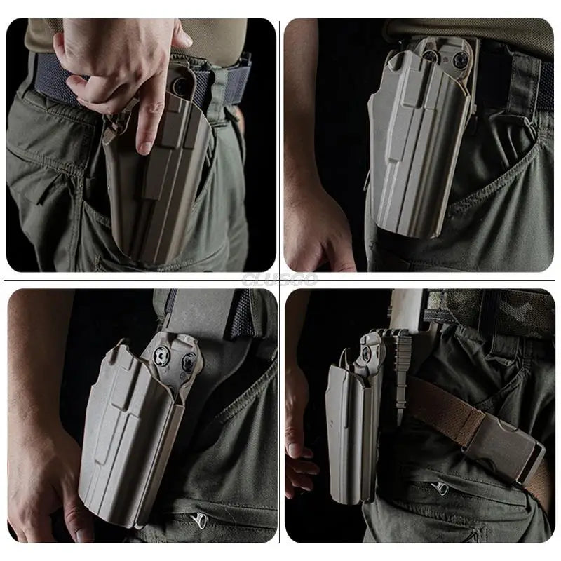 Tactical G26 P99C G2 Pistol Holster for GL 26 27 30 33/Walther P99C/G2/S&W M&P 45 Compact/Ruger SR-40C Quick Draw Holster