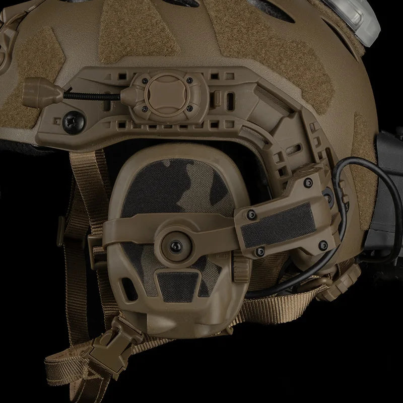 Tactical Headset Camo Sticker for Ops Core AMP Camouflage GEN6 Headphone Protection Earmuff Hunting Shooting Airsoft Accessaries