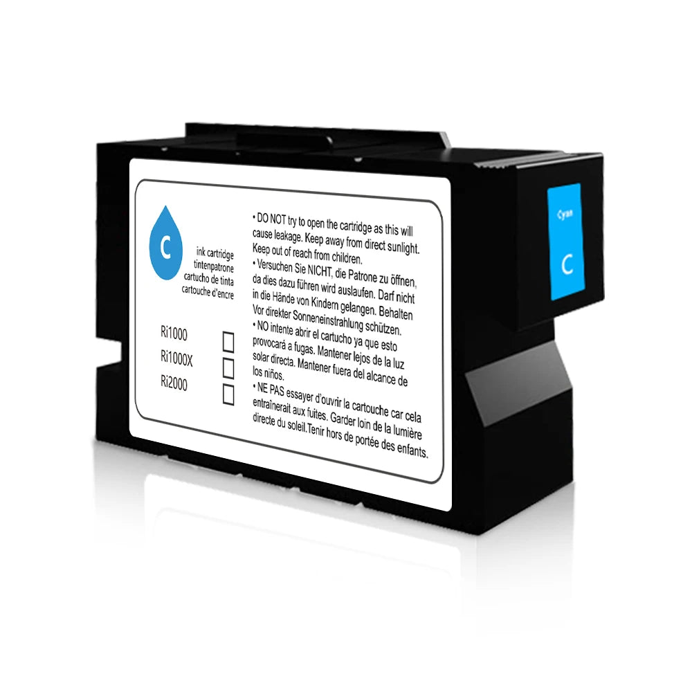 Latest Version Ri1000 Ri2000 200ml Ink Cartridge With DTG Ink With Chip For Ricoh Ri1000 Ri1000x Ri2000 Printer