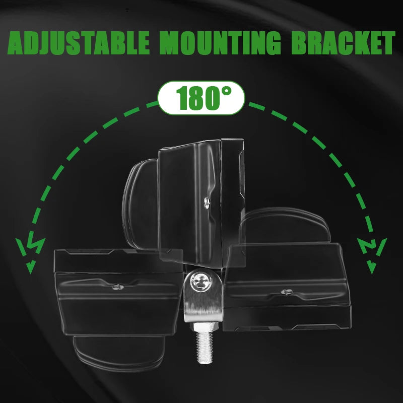 4 inch 5 inch 7D Angel Eye LED work Light Bar Offroad 4x4 Spotlight Fog Lamp 12V 24V Driving Work lamp DRL for Truck SUV ATV