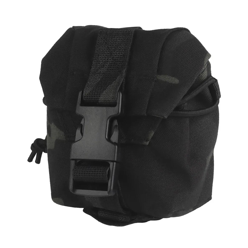 Tactical Frag Pouch Multi-Purpose Grenade Pouch with Waist Belt Storage for Outdoor Hunting Accessories