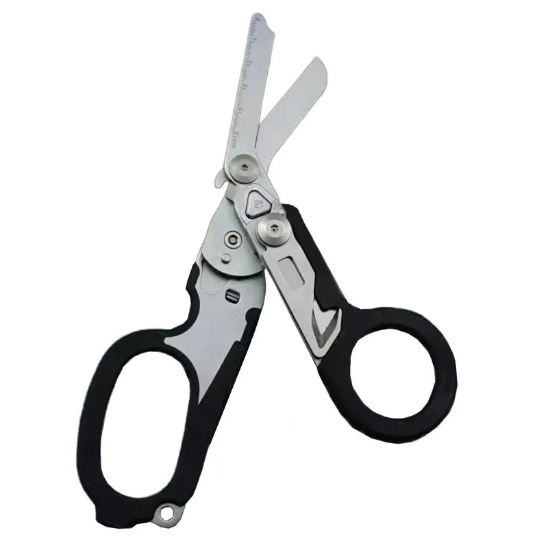 6 In1 Multifunction Medical Emergency Response Raptors Shears Foldable Scissors Pliers Tactical Outdoor Survival Tool Equipmen