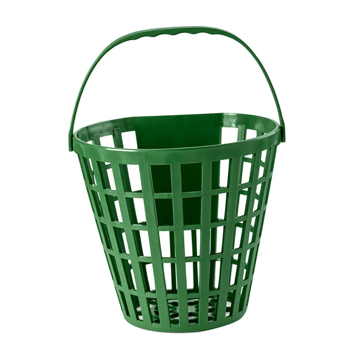 Golf Ball Basket Ball Bucket Stable Carry Bucket Anti Rolling Practical with Handle for Practice Course Driving Range Court