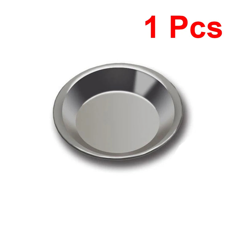 1-10pcs Stainless Steel Painting Palette Spouted Color Bowls Oil Paint Trays Paint Color Mixing Cups For Art Stationery Supplies