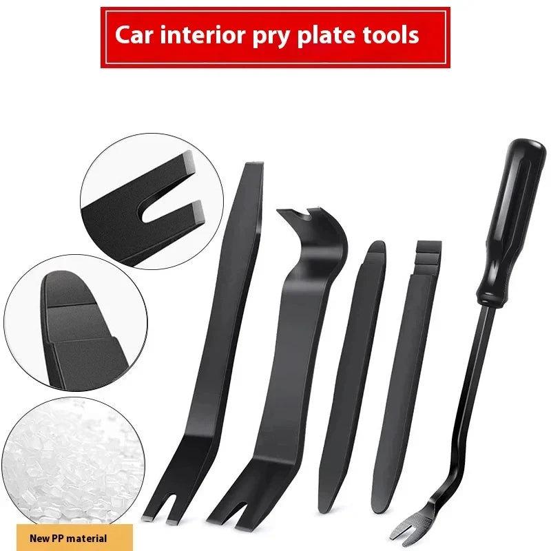 1-5Pcs Auto Trim Removal Tool Kit, No Scratch Plastic Pry Tool Kit - Interior Door Panel Clip Fastener Removal Set For Vehicle