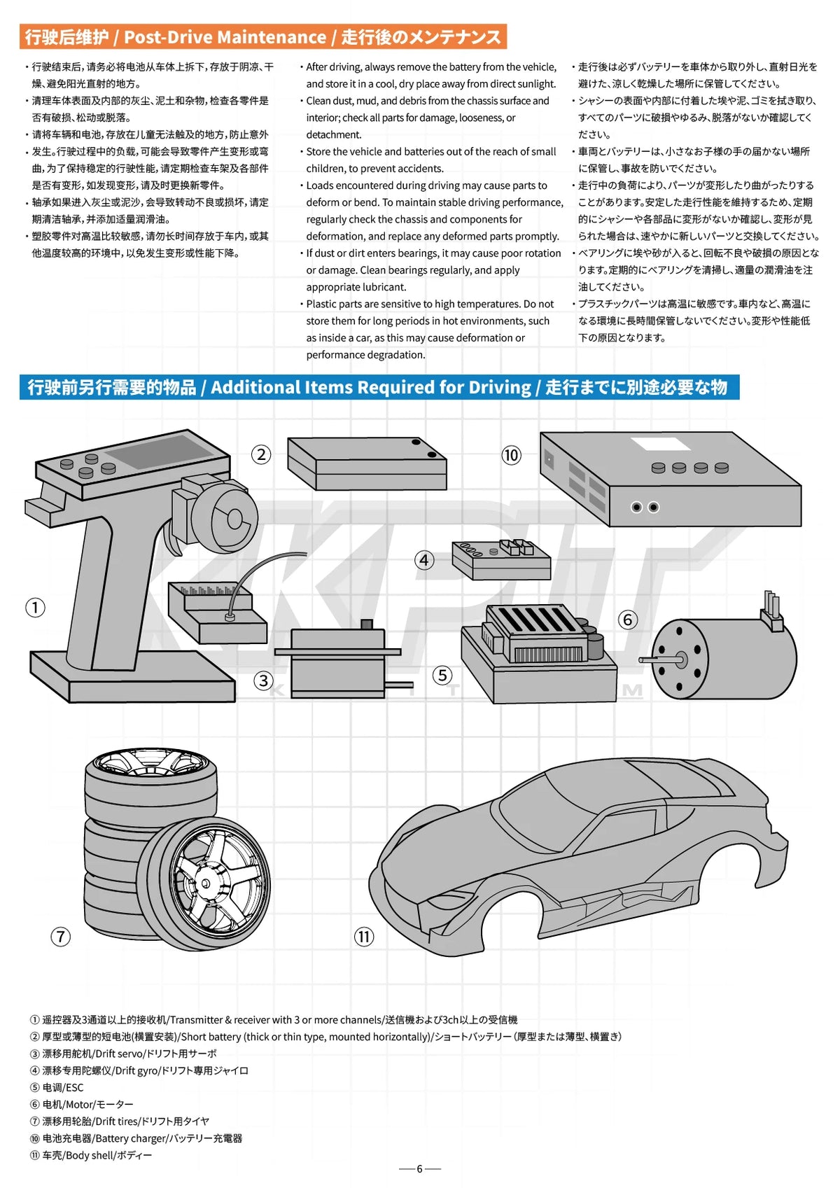KKPIT SDK DDS Ver.1.0 1/10 Electric R/C DRIFT Chassis KIT