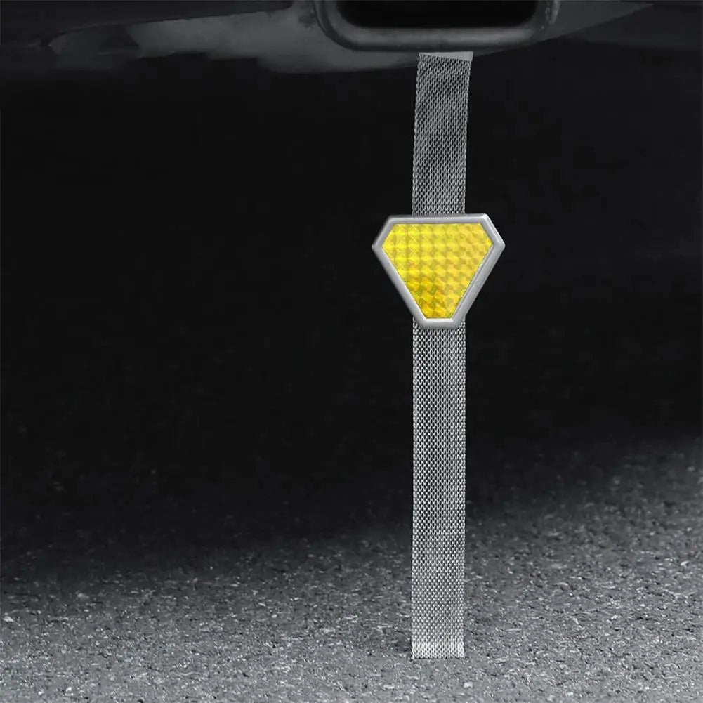 Car Static Eliminator Static strip With Small Triangular Reflective Metal Strip Car Anti-static Grounding Strip