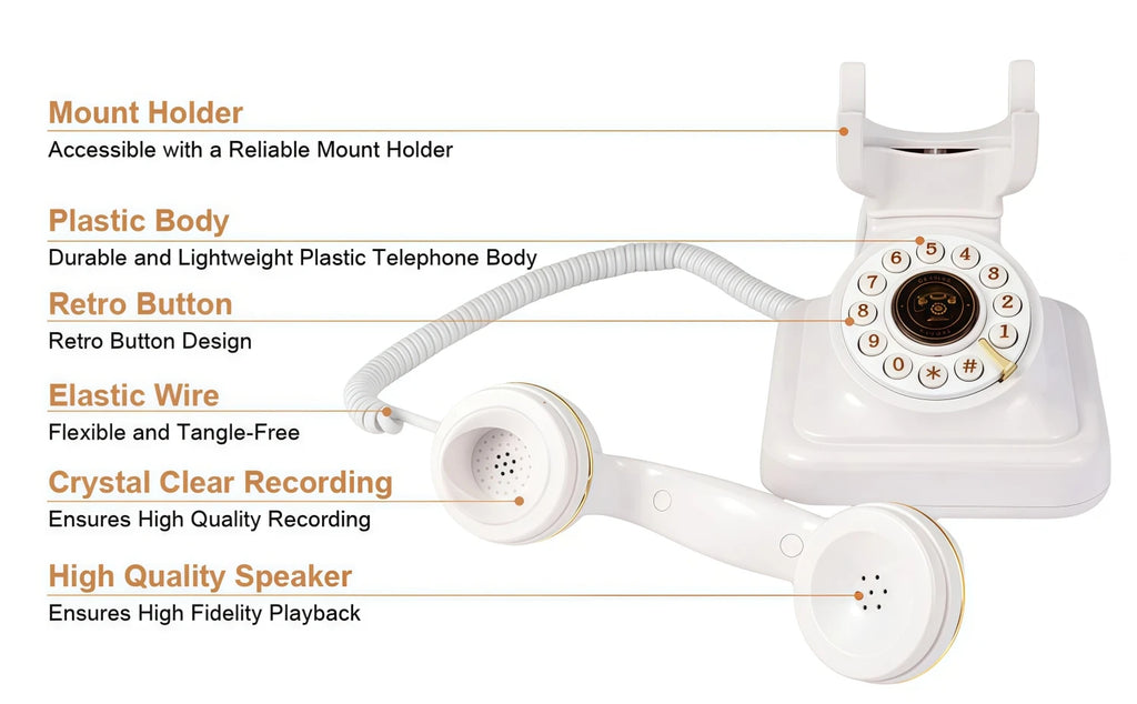 Audio Message Book Phone Wedding Guest Voice Blessing Message Book Banquet Voice Check-in Message Phone Birthday Party Celebrati