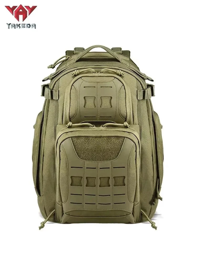 YAKEDA 40L Tactical Backpack Sports Backpack Outdoor Picnic Camping Waterproof Mountaineering Backpack