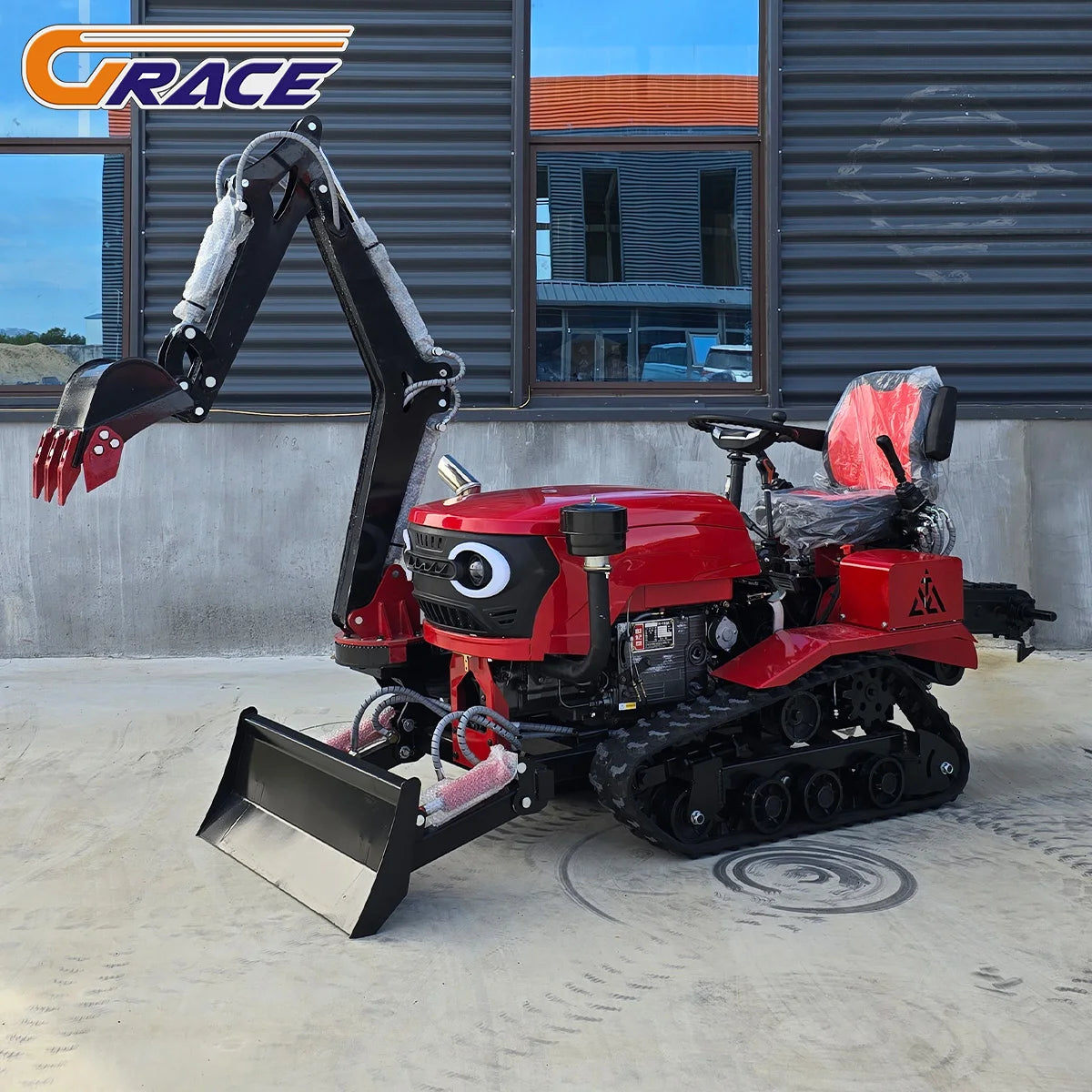 Customized 2025 Brand New 35hp Diesel 4WD Agricultural Tractor Commercial Farm Equipment EPA CE Approved Factory Price for Sale