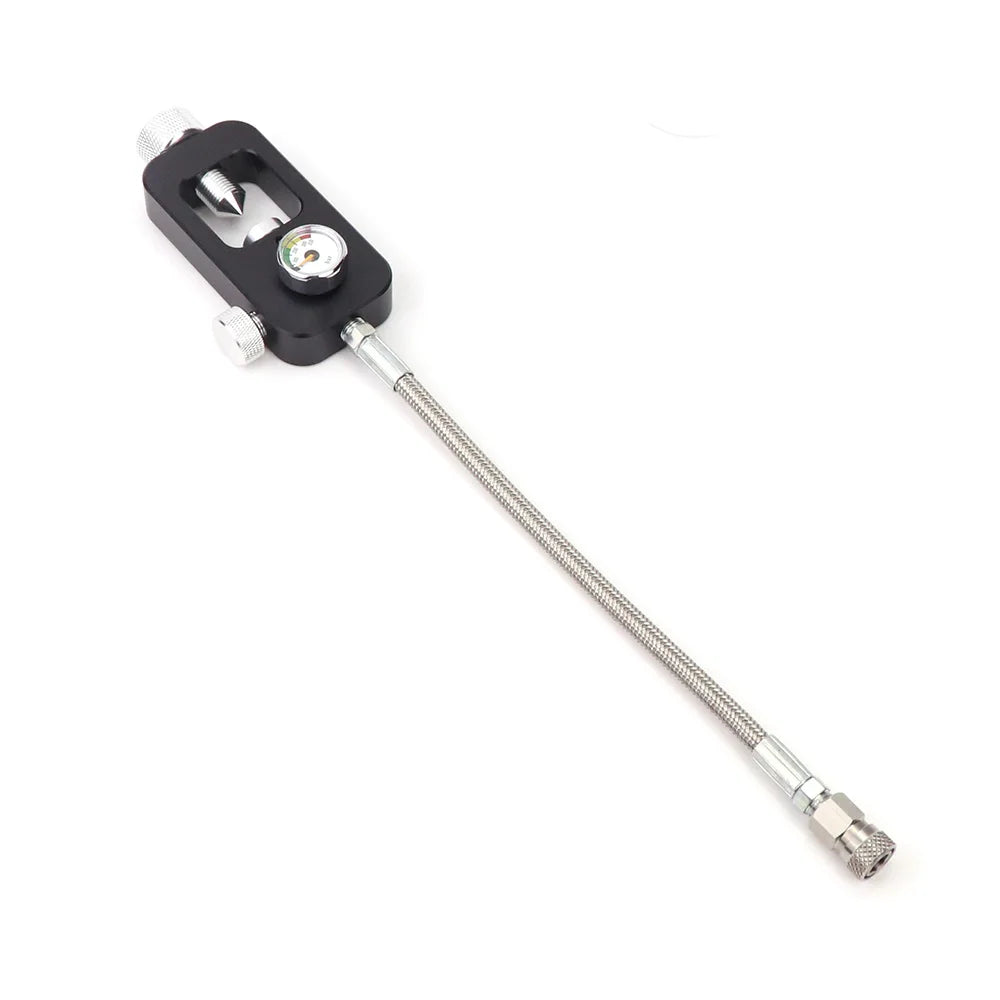 Scuba Refill Station For Filling Air Tanks From Scuba Cylinder Stainless Steel Braided Hose 4500psi