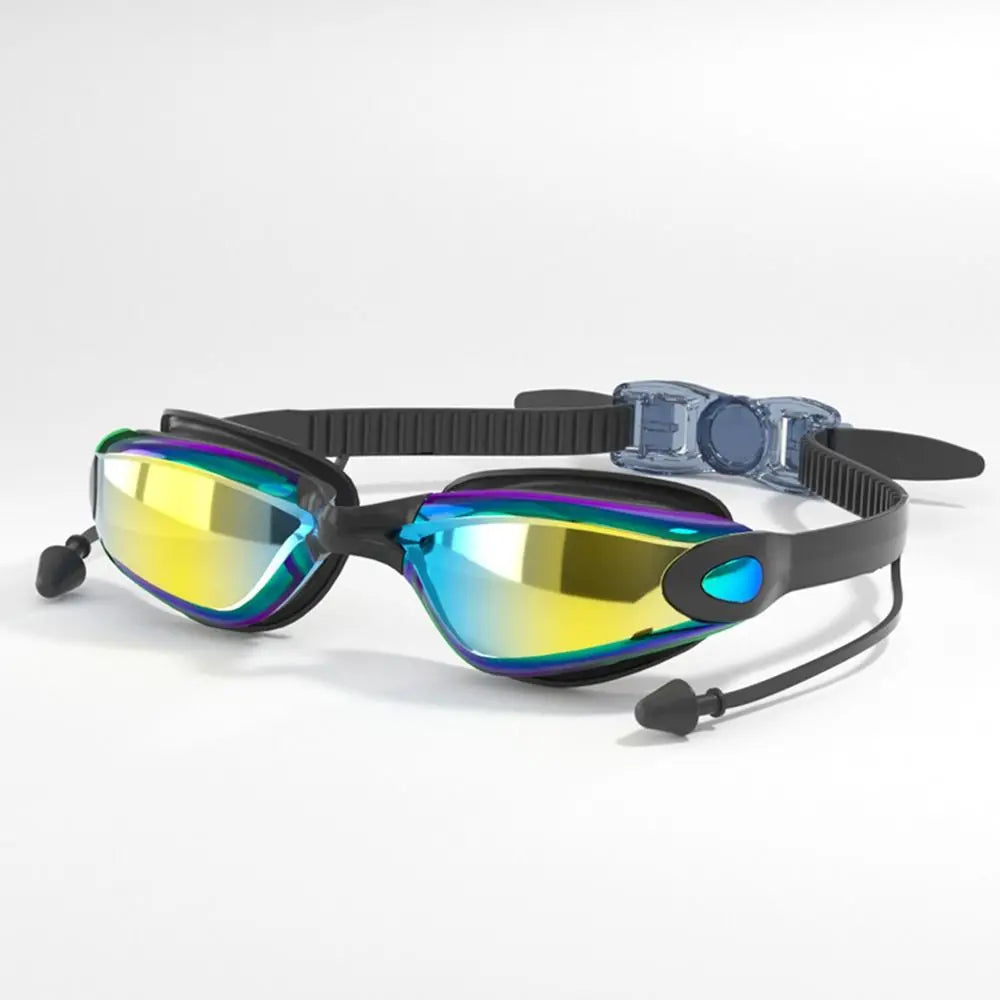 Swimming Goggles Creative HD Summer Waterproof Anti Fog Diving Swim Glasses Silicone Adjustable Swim Eyewear Men Women