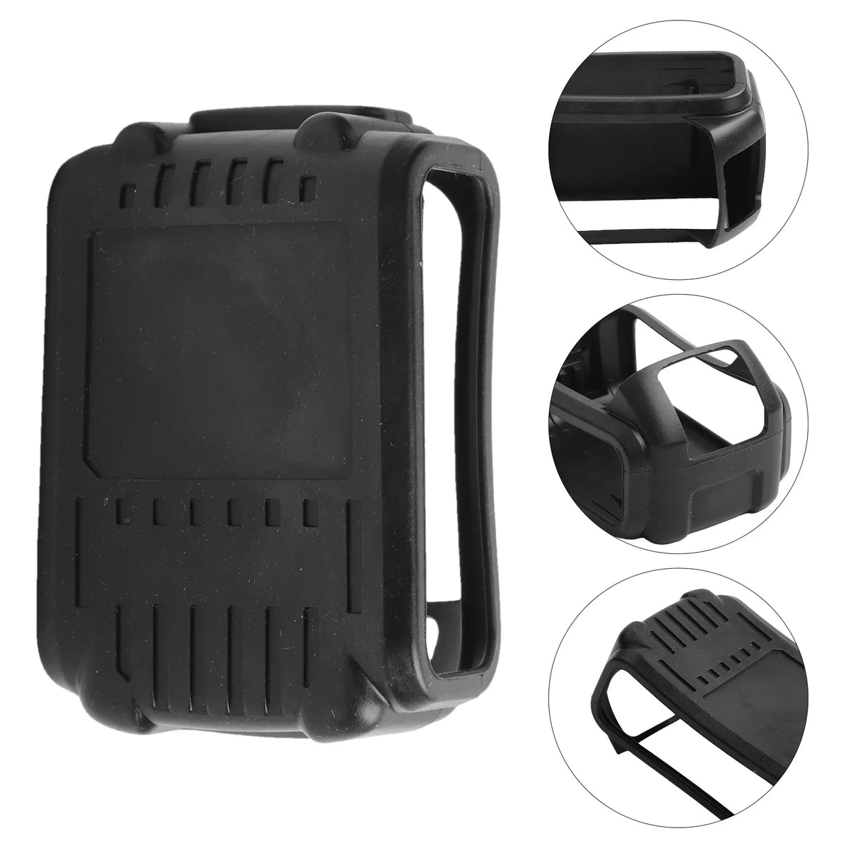 1PC Rechargeable Battery Silicone Protect Case Without Battery For-Dewalt 20V 4.0,5.0 Battery Silicone Case Power Tool Accessory