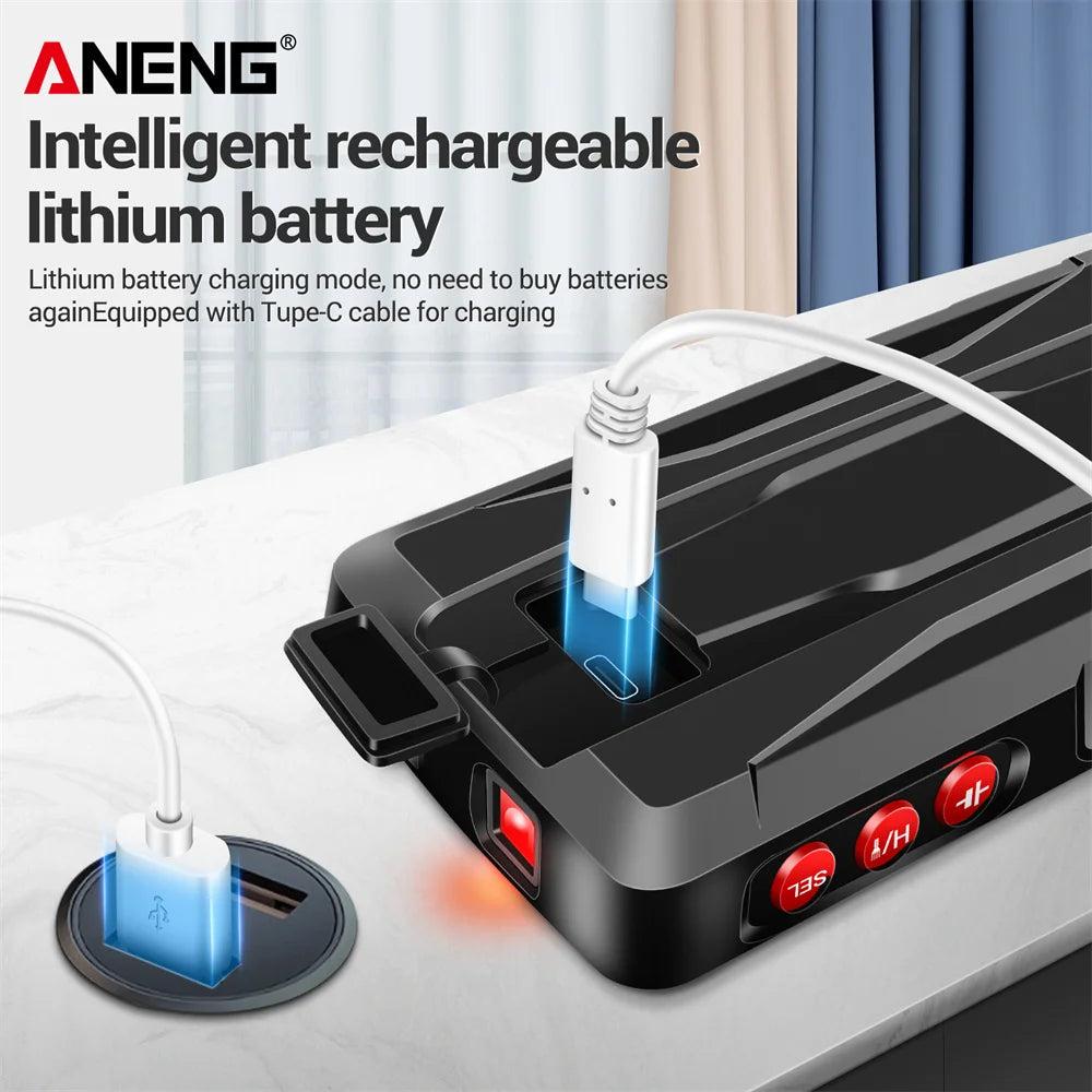 ANENG 681 Smart Digital Multimeter Rechargable AC/DC Voltage Non-contact Voltage Tester Meter LCD Screen Current Tester Tools