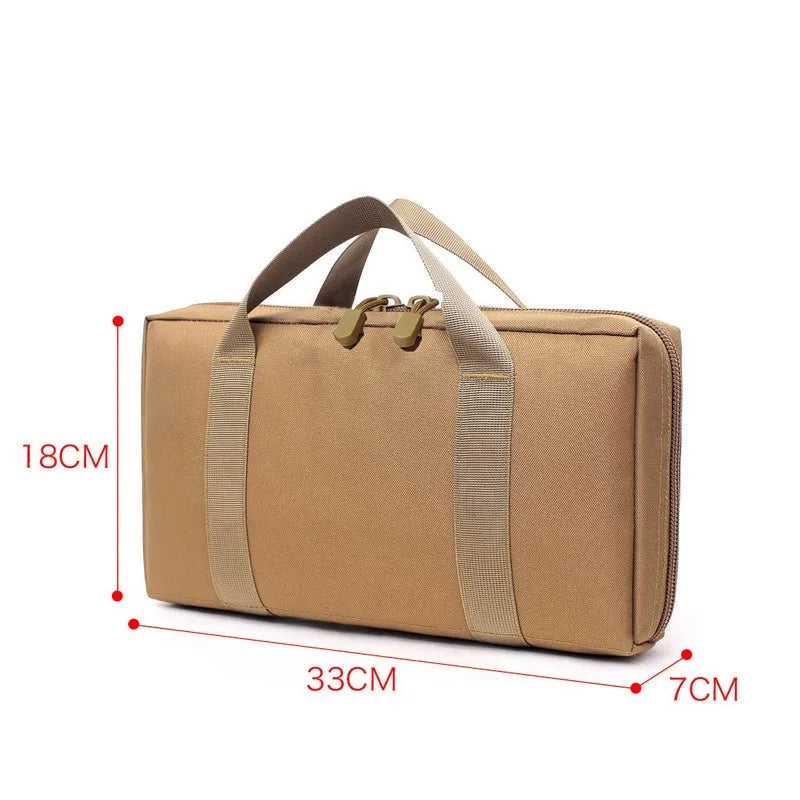Outdoor Gun Carry Bag EDC Tool Pouch Hunting Accessories Magazine Pouch Holder Pistol Handgun Protection Case Holster