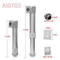 AI0702/AI0703 Aluminum Alloy Universal Holder Base Bracket for Face Recognition Machine Turnstile Adjust Extendable Bracket