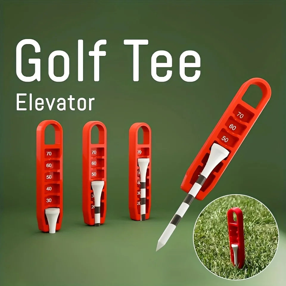 Golf Mount Lifter Ball Seat Height Regulator Golf Tee Stand Accurately Positioned At 20-70 Mm Gift for Golfers Supplies Sport