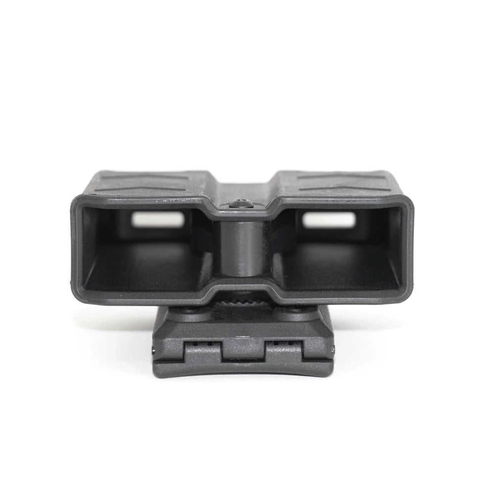 9mm Double Magazine Pouch Hunting 45acp Stack For Pistol Airsoft 1.5-2.5inch Tactical Belt Universal Adjustable Bag for Shooting