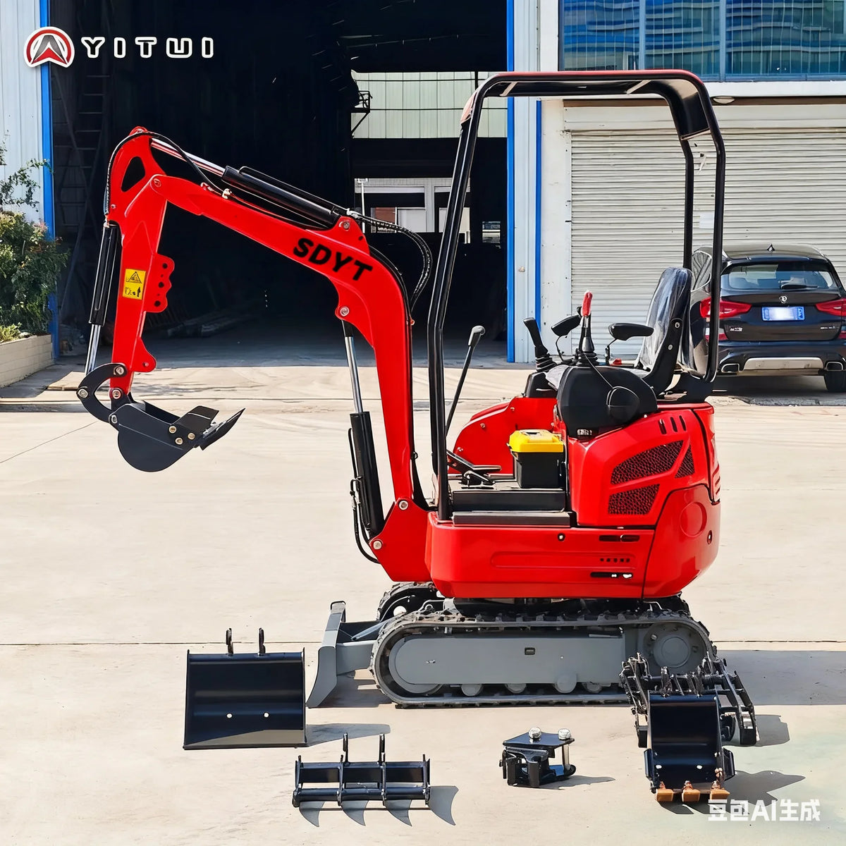 The Latest Fast Delivery Euro 5 Mini Excavator 2.0 Tons Kubota Engine Excavator Manufacturer Customized Mini Excavator