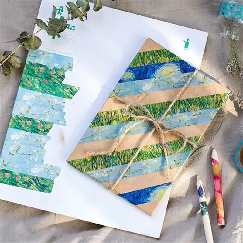 1 Roll Color Series Decorative Tape Journal Collage Scrapbook Collage Diy Decorative Small Item Tape