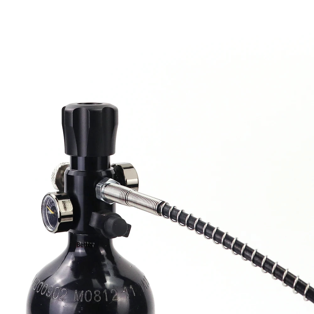 High Pressure Air Tank Charging Valve 300Bar Filling Station Cylinder Refill Adapter With M18x1.5 Or 5/8-18UNF Thread
