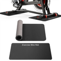 XSXS-2PCS Bike Trainer Workout Mat–For Peloton For Bike,Exercise Mat, Non-Slip For Home Gym Exercise Mat
