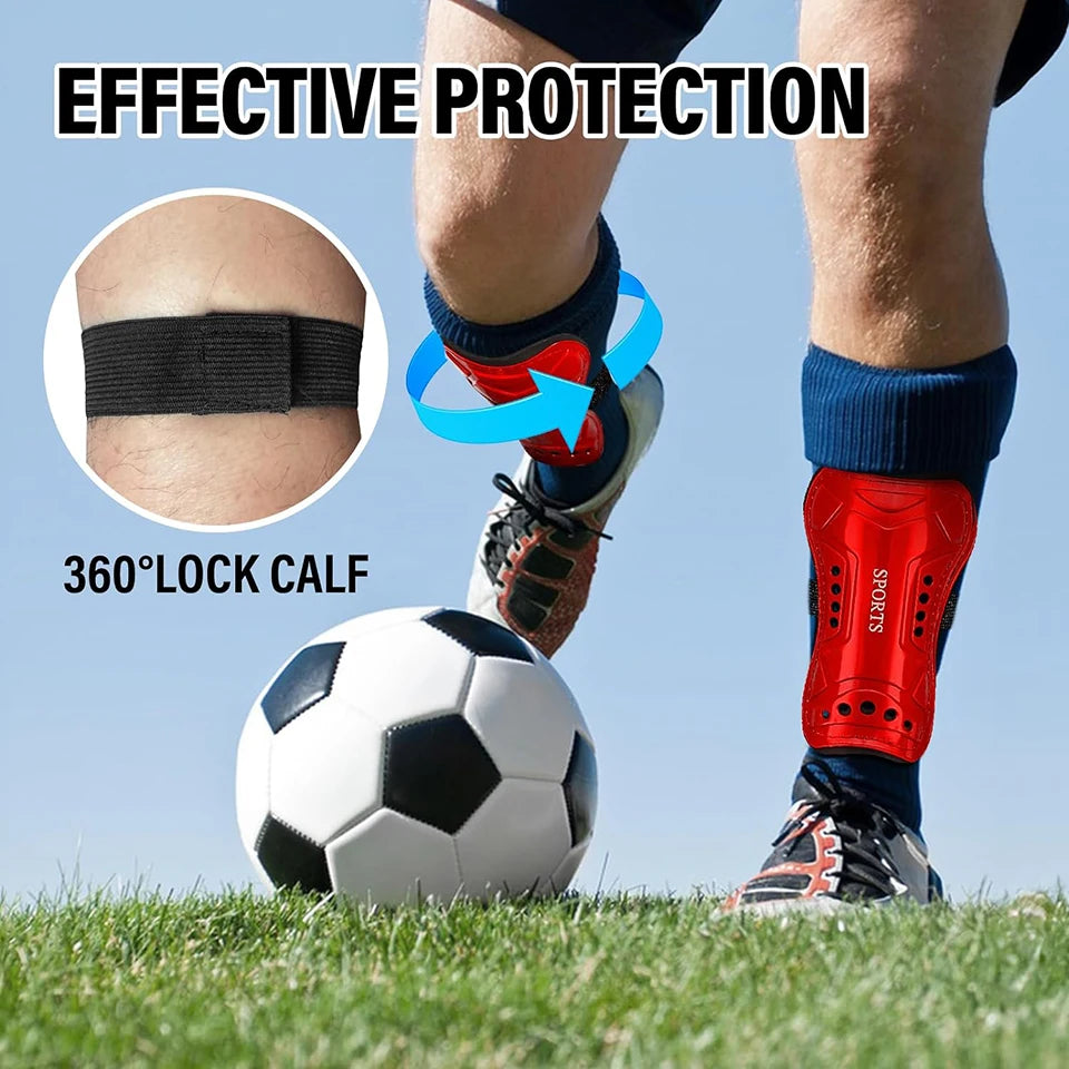 Loogdeel Adult Kid Soccer Shinguard Training Crashproof Calf Leg Sleeves Teens Football Sports Safety Legging Shin Protect Guard