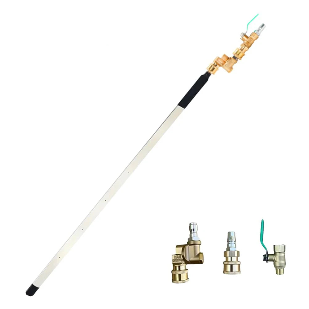 Portable Radiator Cleaning Tool 4500 PSI Radiator Flush Cleaner Tool 60CM Car Water Tank Cleaner Automotive Accessories
