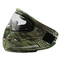 GREAT Lotus Camo Tactical PAINTBALL MASK Airsoft Mask with DYE I4 Thermal Lens