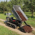 Hydraulic Crawler Dumper Industrial Mini Dumper Crawler Carrier Small Track Dumper for Building Engineering