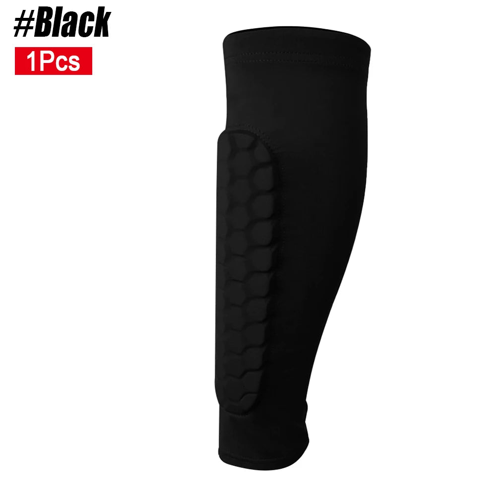 Honeycomb Soccer Shin Guards Football Shields Sports Legging Shinguards Leg Sleeves Protective Gear Shank Protector