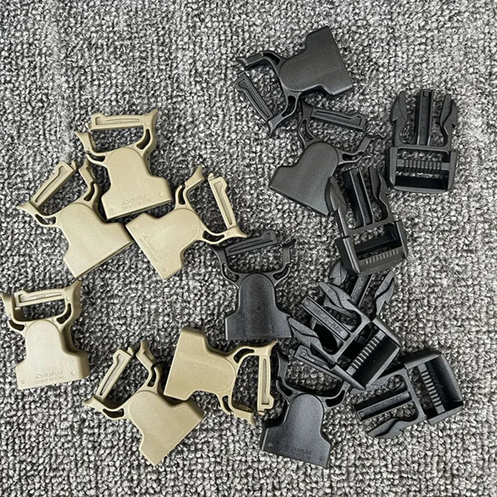 lot JPC2.0 Tactical Vest Replaceable Buckle 1-Inch Webbing Adjusting Buckle DuPont POM Buckle