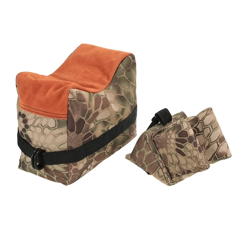 Portable Shooting Front and Rear Bench Rest Bag, Rifle Target Stand for Hunting Gun Support, Sandbag Stand Holders
