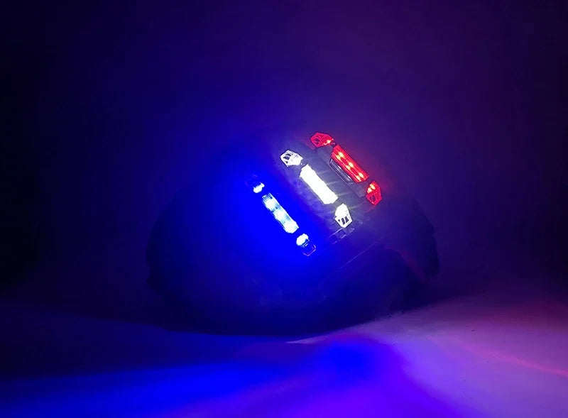 USB Rechargeable Waterproof Outdoor Shooting Combat Training LED Light Survival Signal Light Tactical Helmet Light ﻿